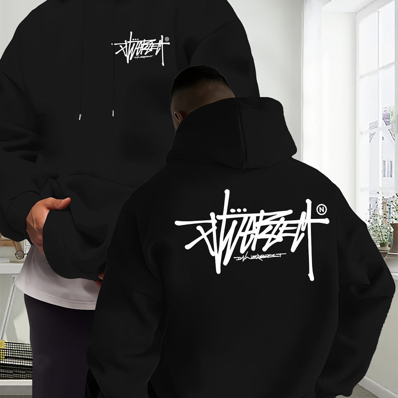 Men's Trendy Autumn-Winter Hooded Sweatshirt.