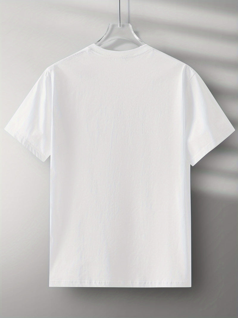 Men’s Sports Casual Style, Summer T-Shirt.