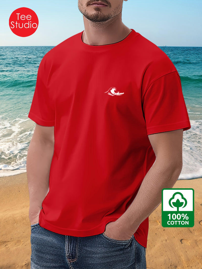 Men's Short Sleeve Printed T-Shirt.