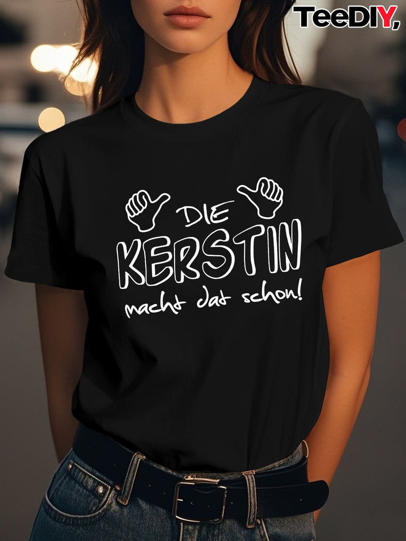 Women's German-Themed T-Shirt.
