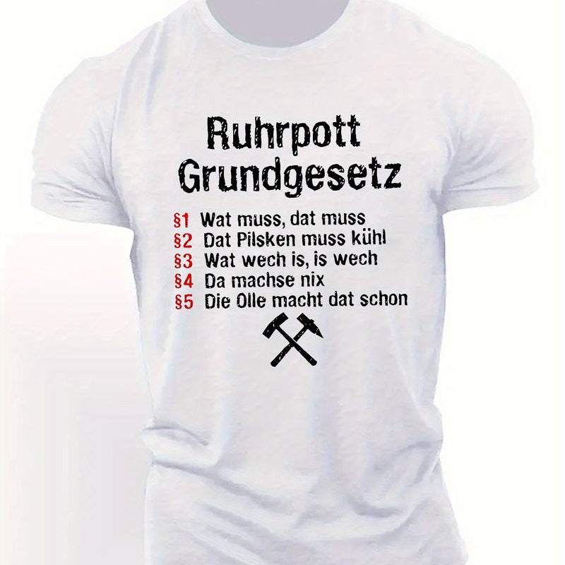 Men's T-Shirt, PLUS SIZE.