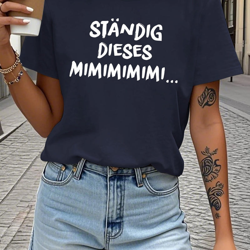 Women's Cotton Comfort Fit T-Shirt.