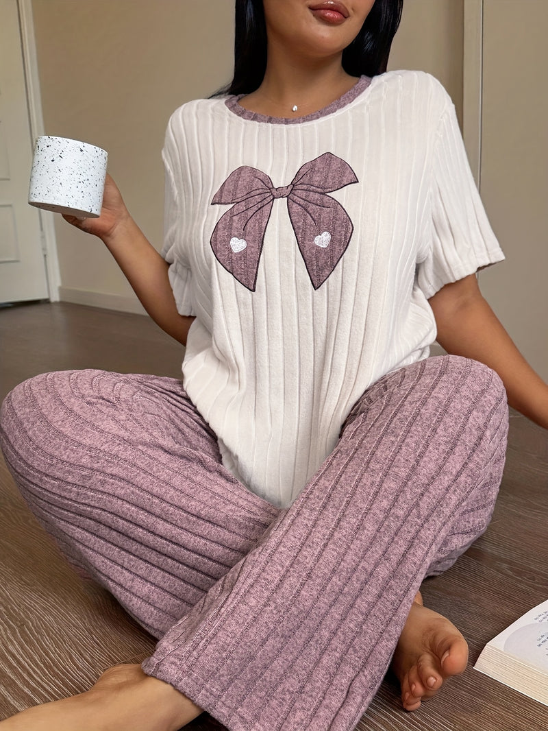 Women's Elegant Soft Comfortable Bow Pattern.