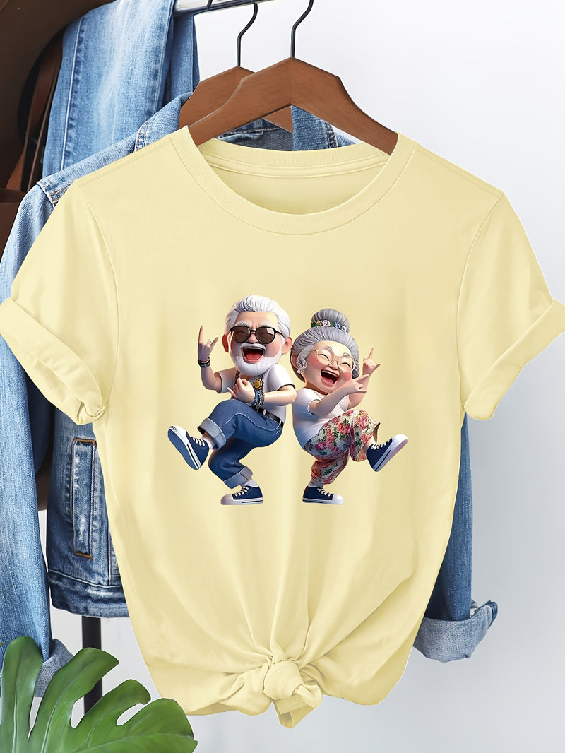 Women's Pure Comfortable T-shirt.