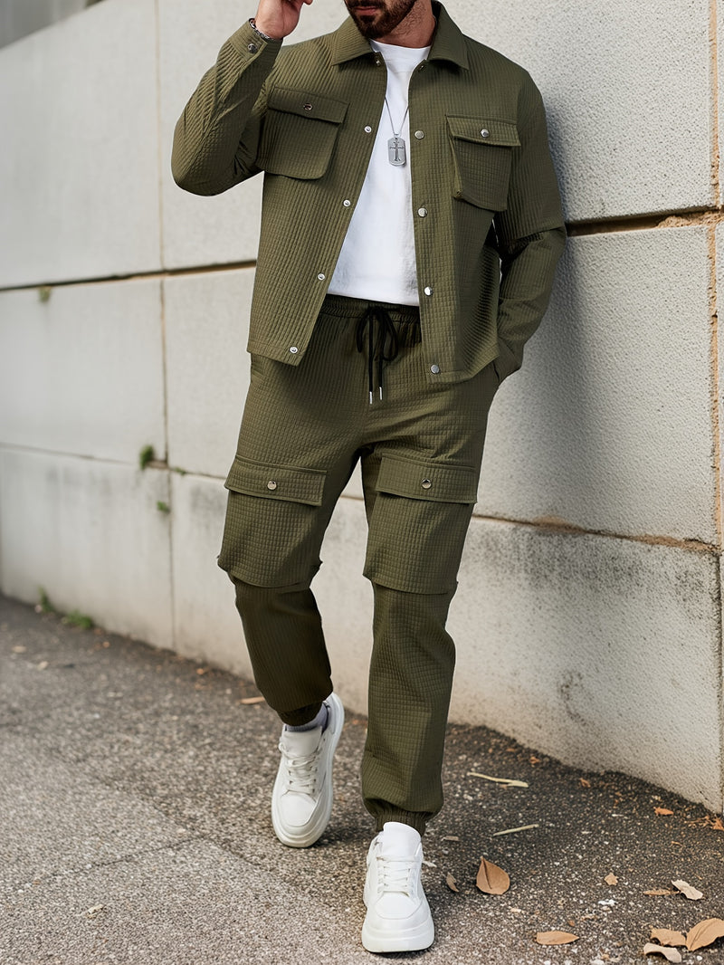 Fashionable and Comfortable Men's Casual 2pcs Set.