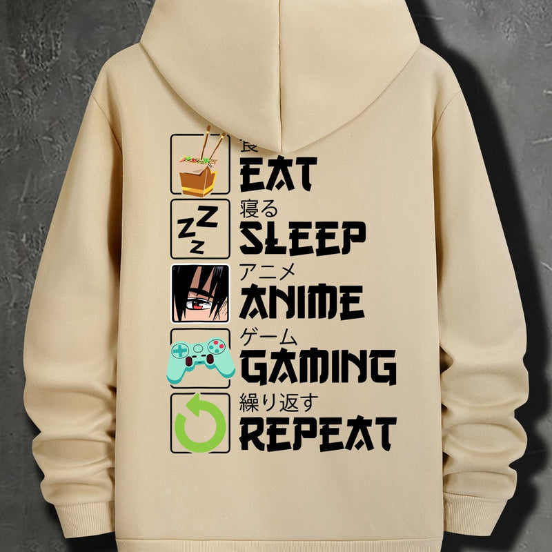 Men’s Hooded Sweatshirt New Spring/Autumn Printed Hoodie.