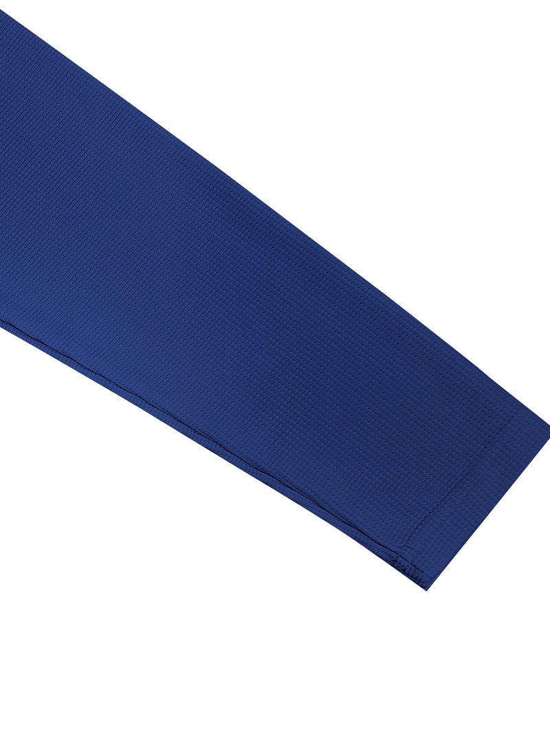 Trendy collar! Men's sports suit zipper design, preferred for daily outings.