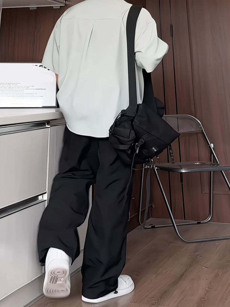 A Two-Piece Men's Casual Outfit.