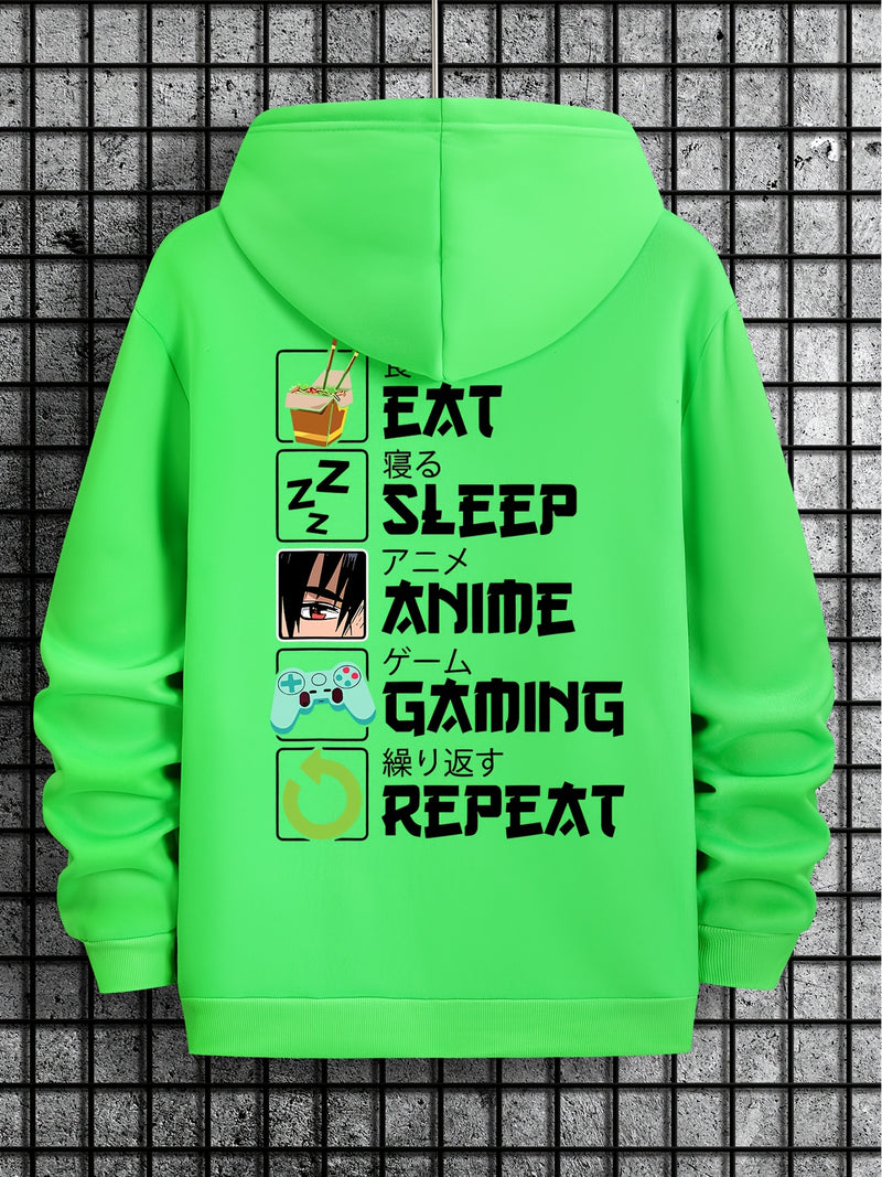 Men’s Hooded Sweatshirt New Spring/Autumn Printed Hoodie.