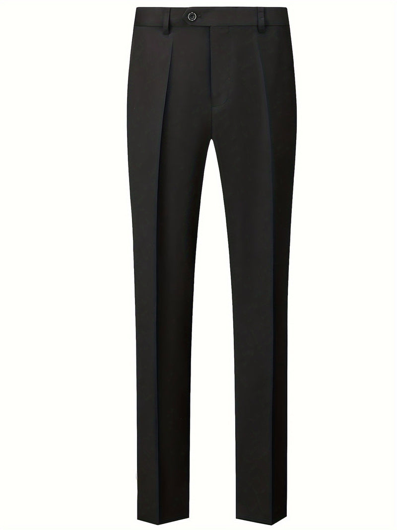 Men's Premium Two-Piece Suit, Jacket + Pants, Ideal for Formal Wear.