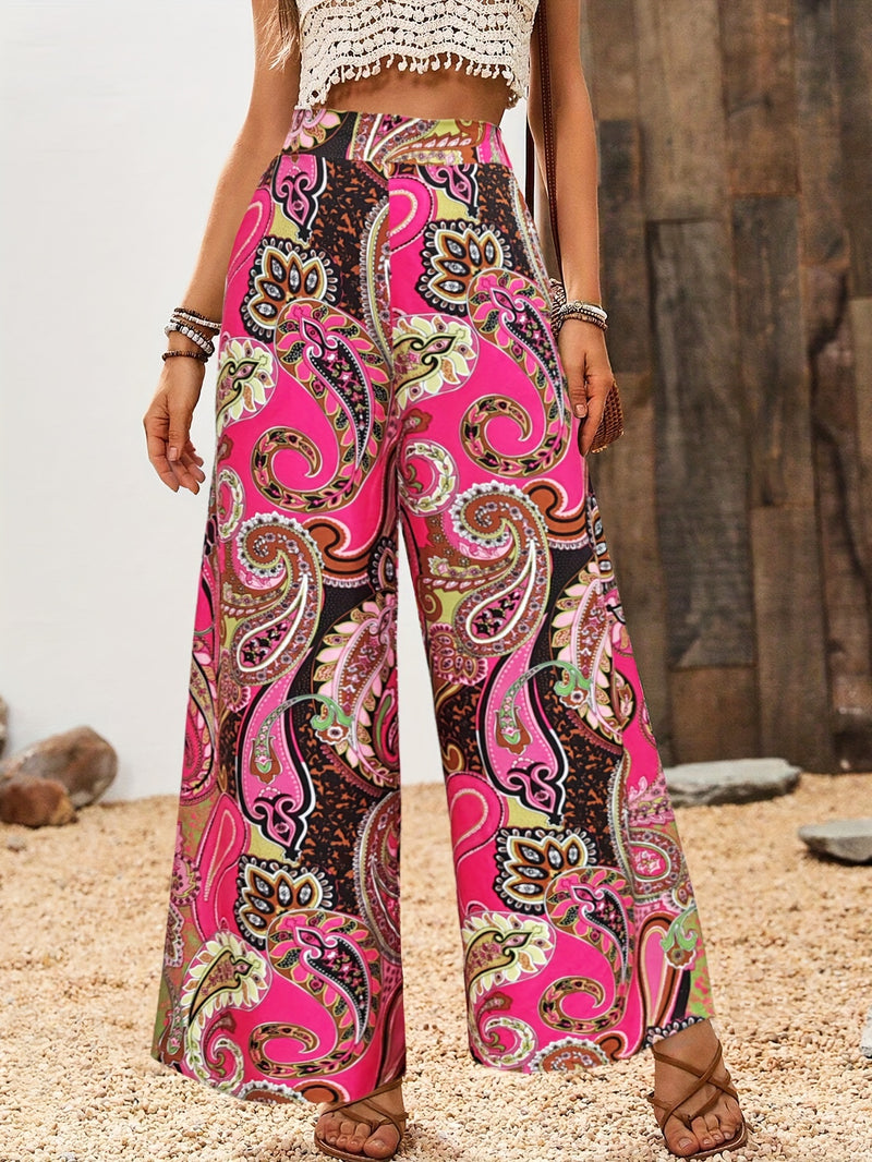 Women's Spring And Summer Beach Vacation Style High-Waisted Lightweight.