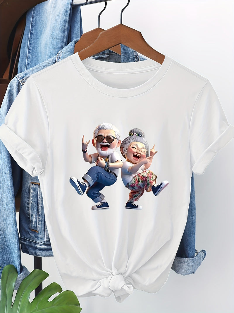 Women's Pure Comfortable T-shirt.