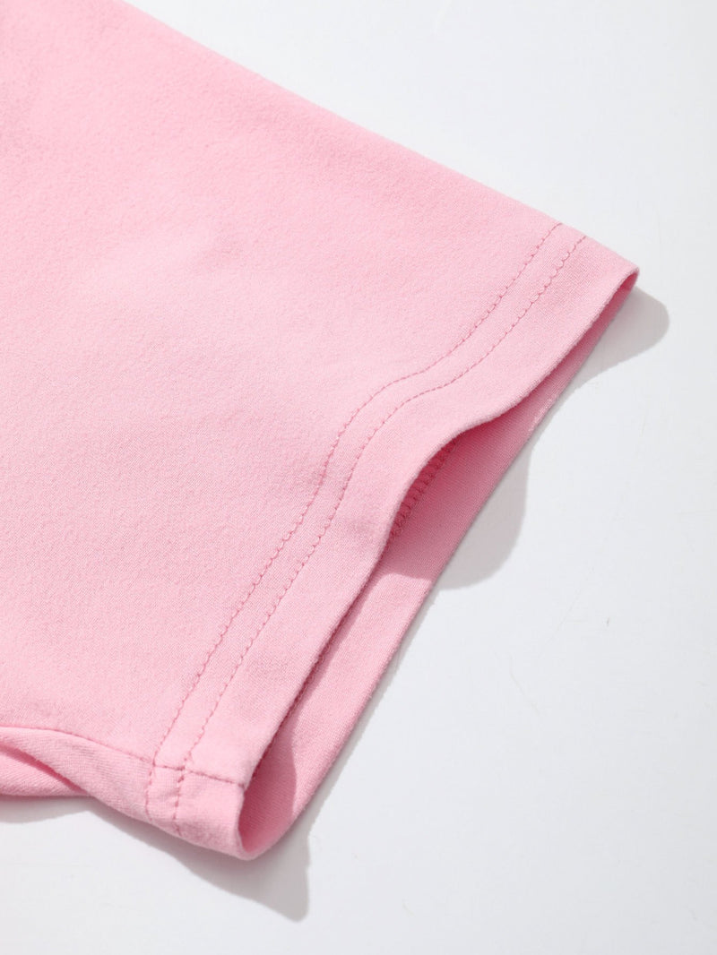 Women's Casual and Versatile T-shirt and Shorts Set.