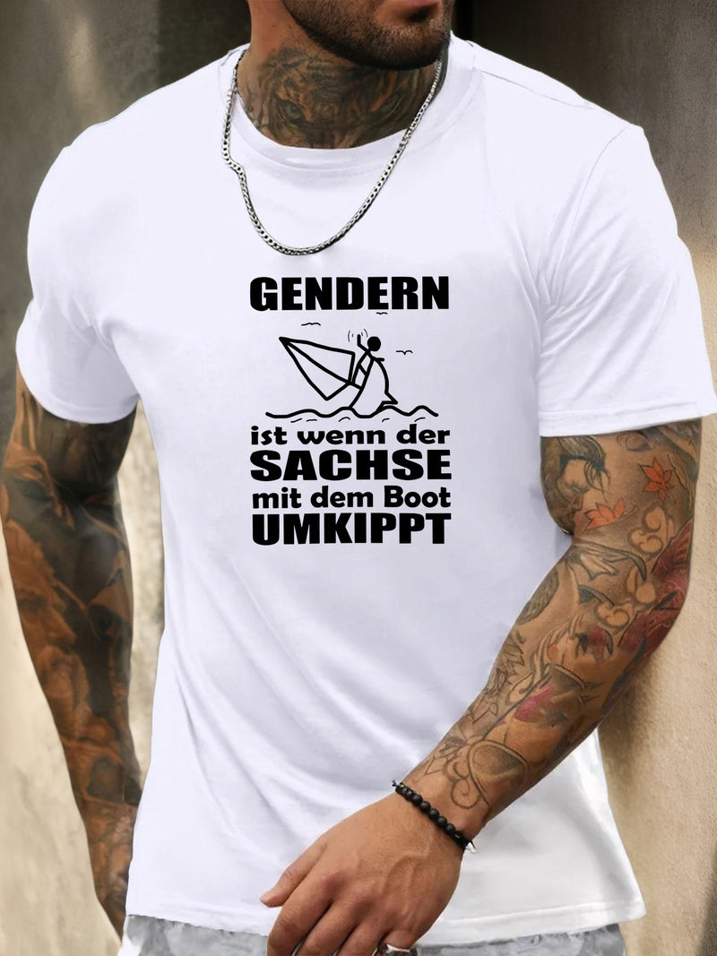 Men's Summer Casual Short-Sleeve T-Shirt.