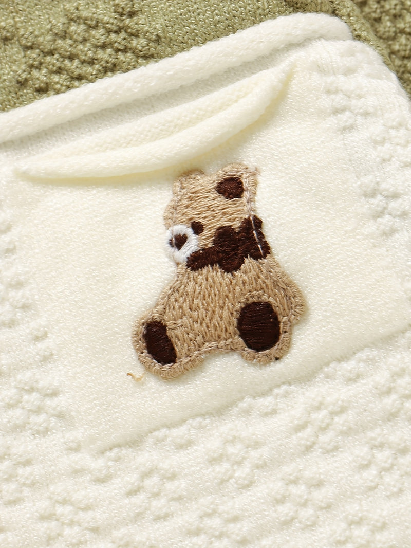 The Adorable Baby Boy'S Long-Sleeve Cardigan.