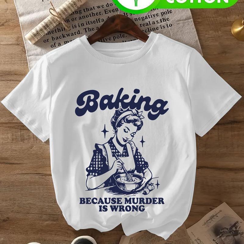 Women's Fashion Pure T-Shirt.