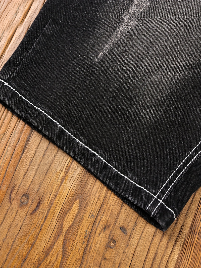 Men's Denim Shorts.