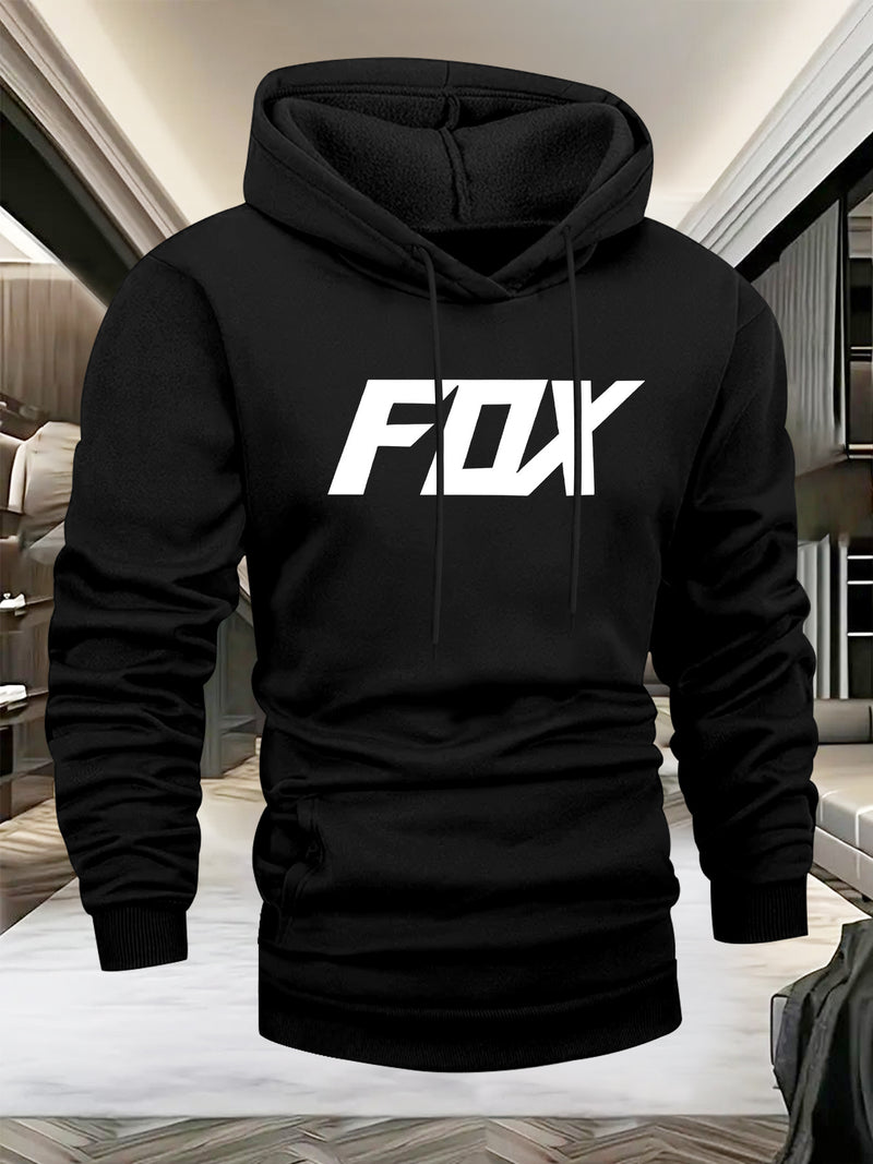 Men's Hooded Sweatshirt.