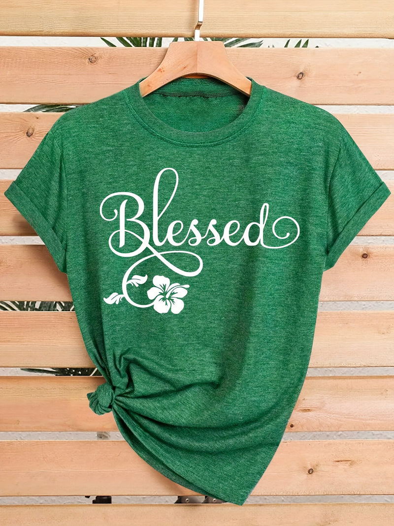 Women's Casual Short Sleeve T-Shirt.