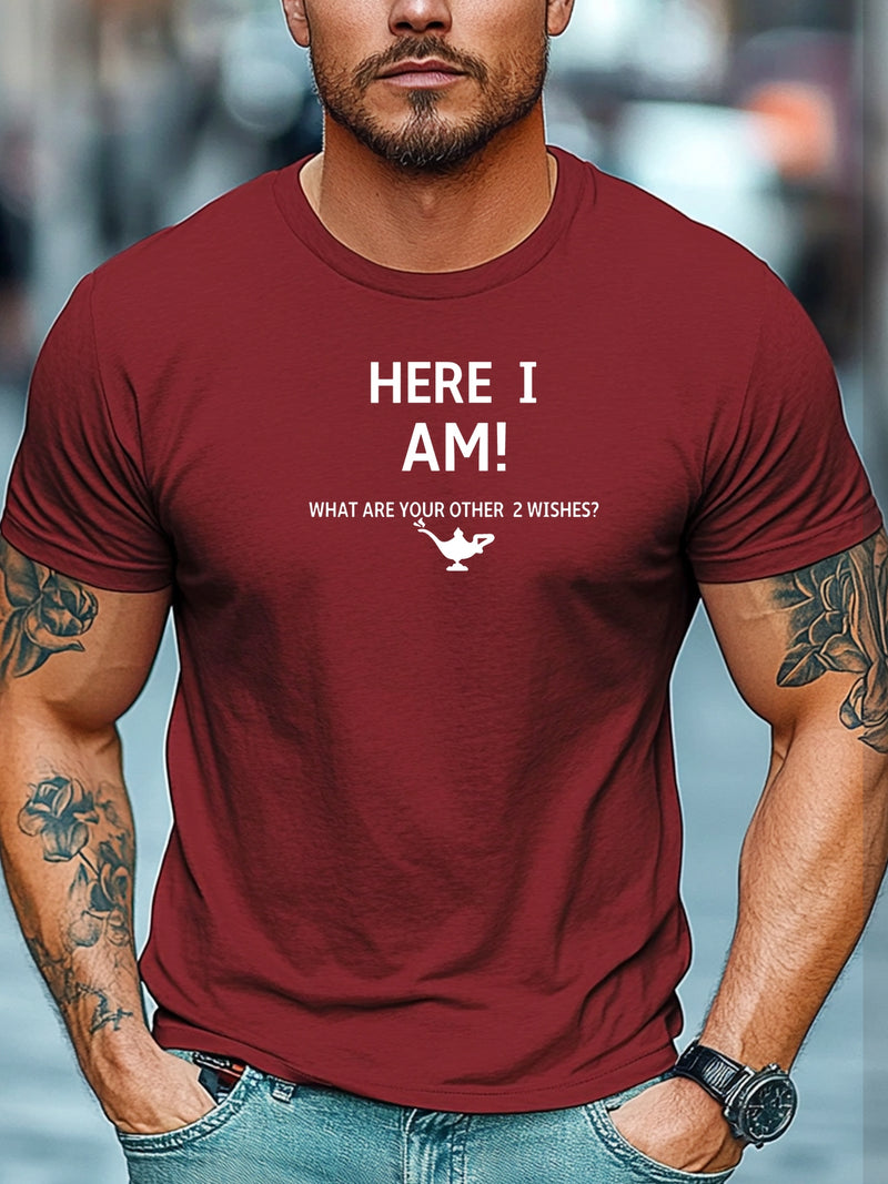 Men's Funny Short-Sleeve T-Shirt.