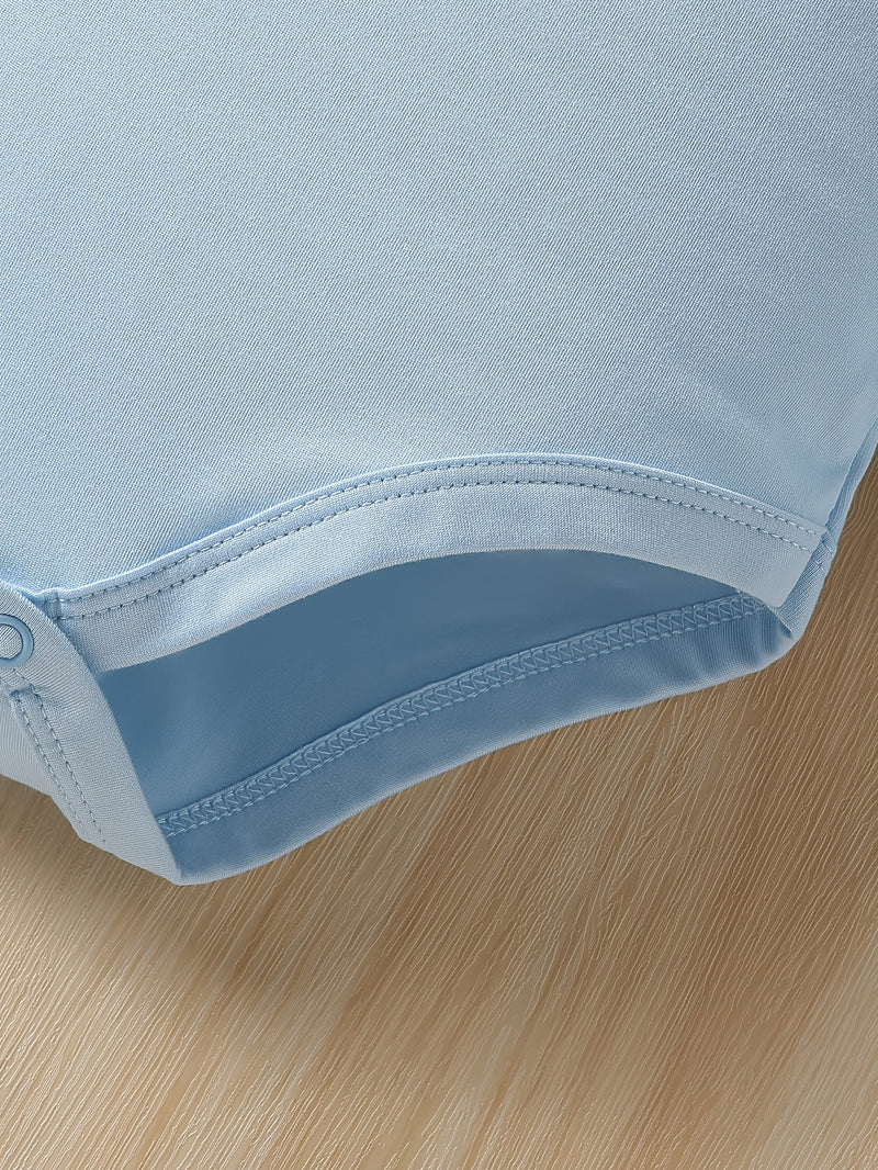 Custom Logo for Autumn And Winter Long-Sleeve Triangle Bodysuit for Baby Girls And Boys.