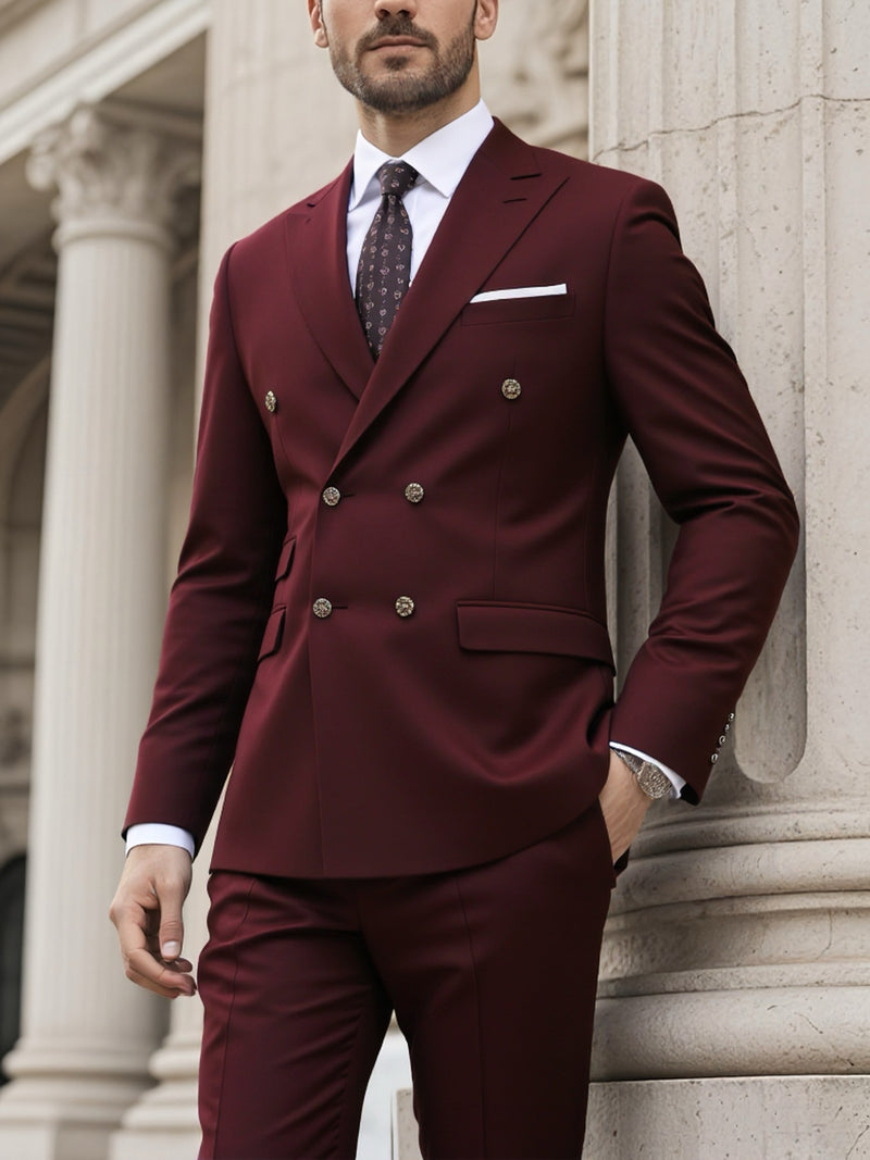 Men's Suit 2pcs Set, Business, Party, Dress Suits for Men.