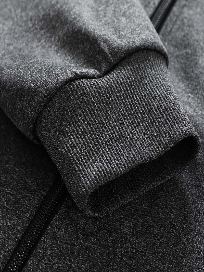 Men's Trendy Autumn And Winter Hooded Jacket Set.