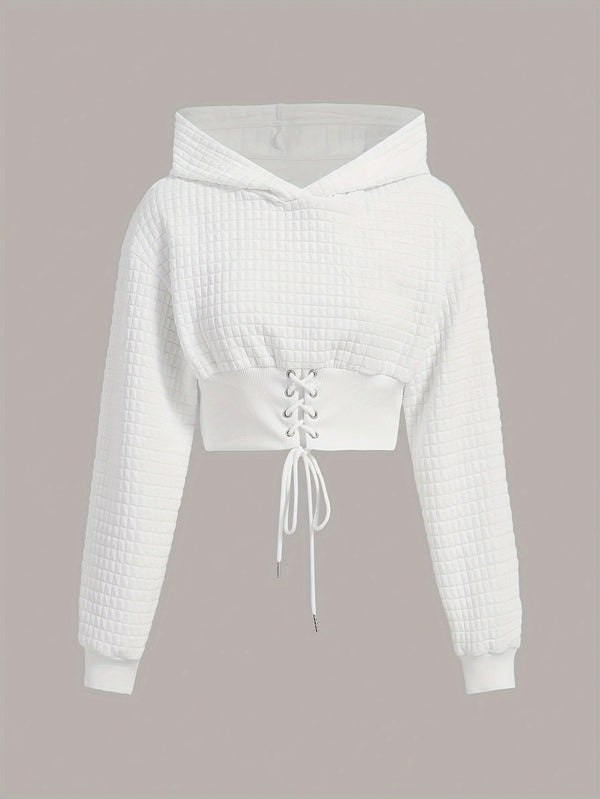 Women's Fashion Casual Hooded Sweatshirt.