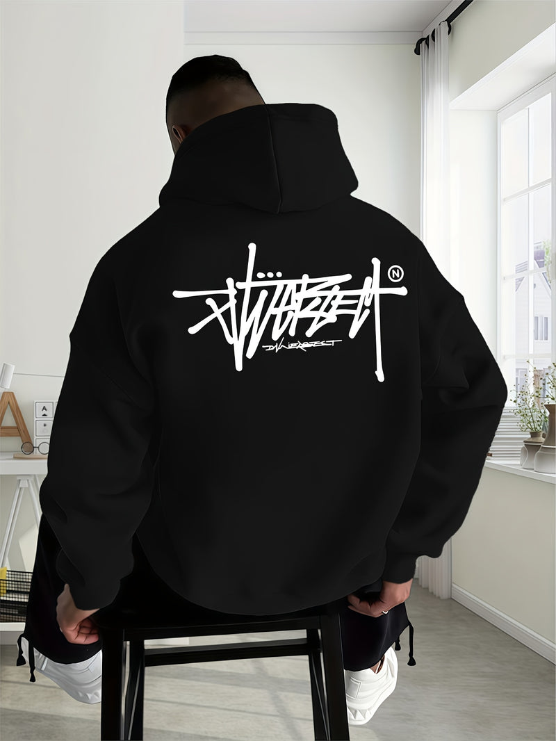 Men's Trendy Autumn-Winter Hooded Sweatshirt.