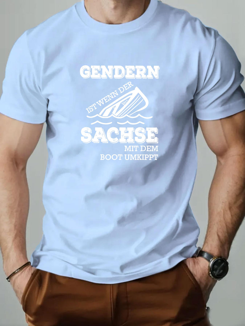 Men's Casual Short-Sleeve T-Shirt.