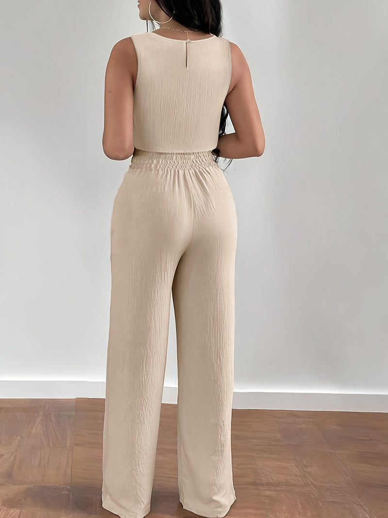 Women's Casual Pants Two-Piece Set.