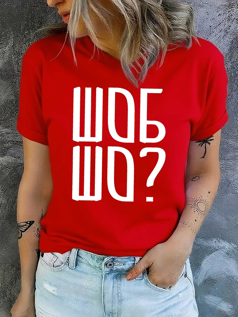 Women's T-shirt Short Sleeves.