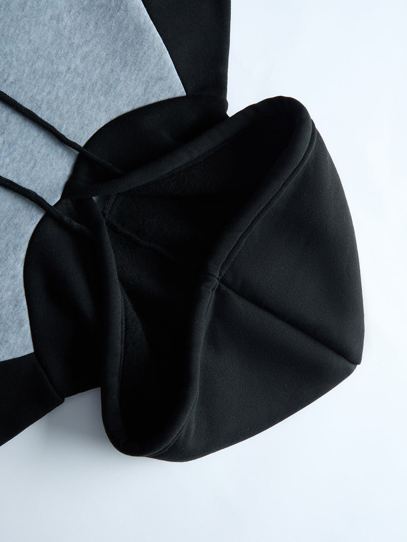 Men's Hooded Sweatshirt with WASCHBRETT Print.