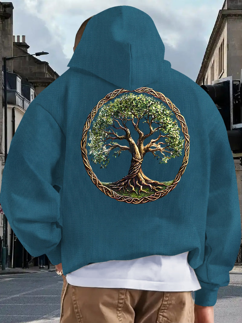 Men's Hooded Sweatshirt.