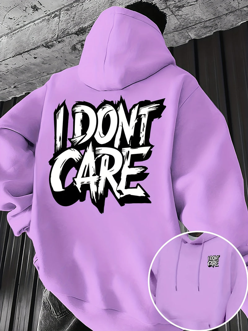 Men's Hooded Sweatshirt.