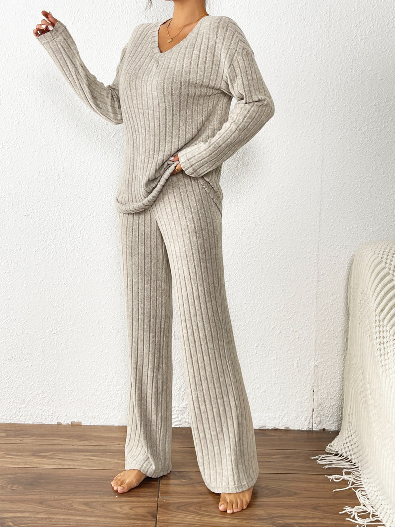 Women's Autumn And Winter Two-Piece Set.