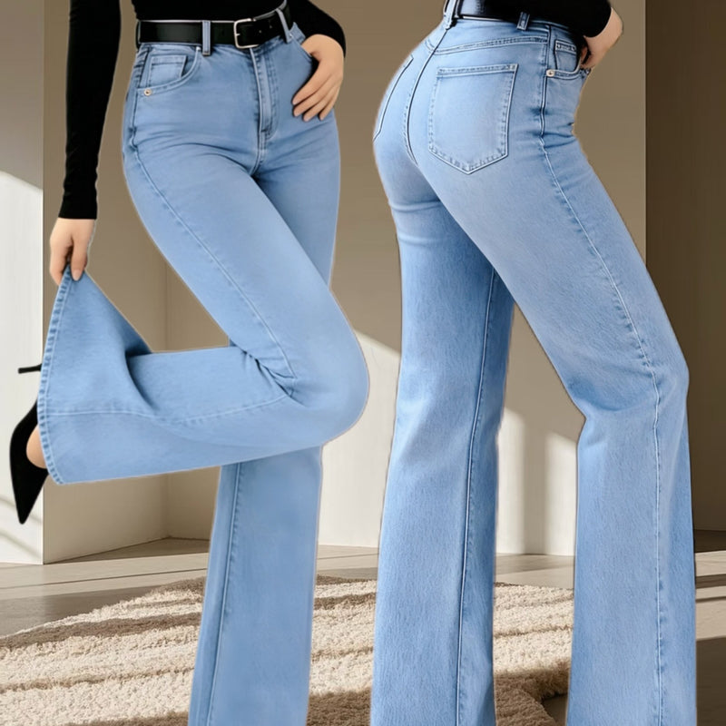 New Women's Straight-Leg Jeans.