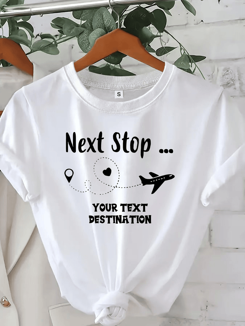 Women’s Casual Short Sleeve T-Shirt.