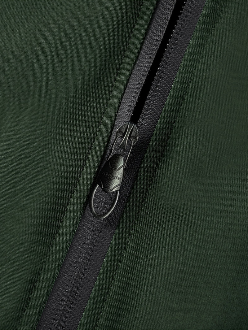 Men'S Casual Bomber Jacket | Spring-Autumn, Non-Stretch, Baseball Collar.