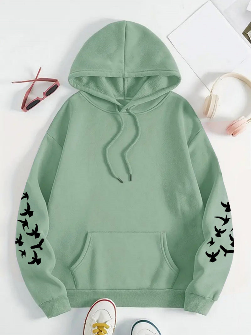 Women's Comfortable Graphic Hoodie.