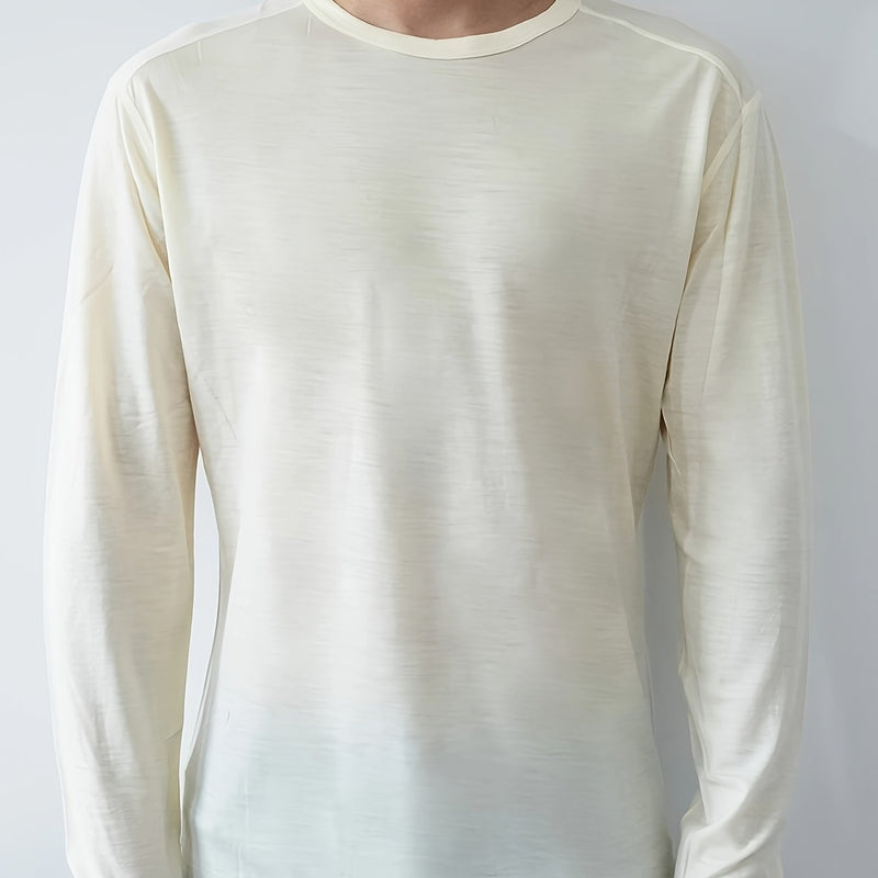 Men's Outdoor Quick-Dry Base Layer for Running, Made of Velvet Velvet.