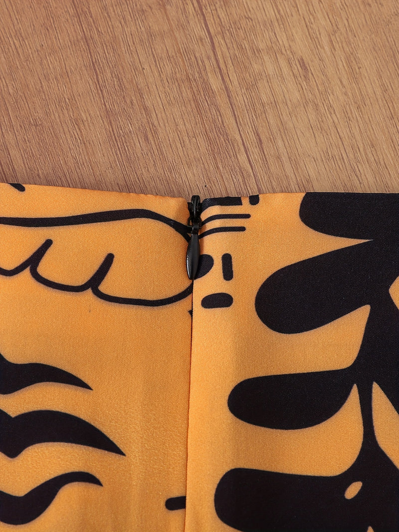 Women's Tank Top And Beach Vacation Style Printed Pants Set.