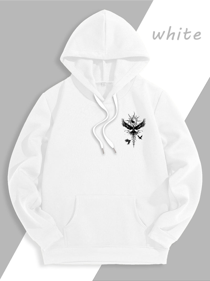 Men's Hooded Sweatshirt.