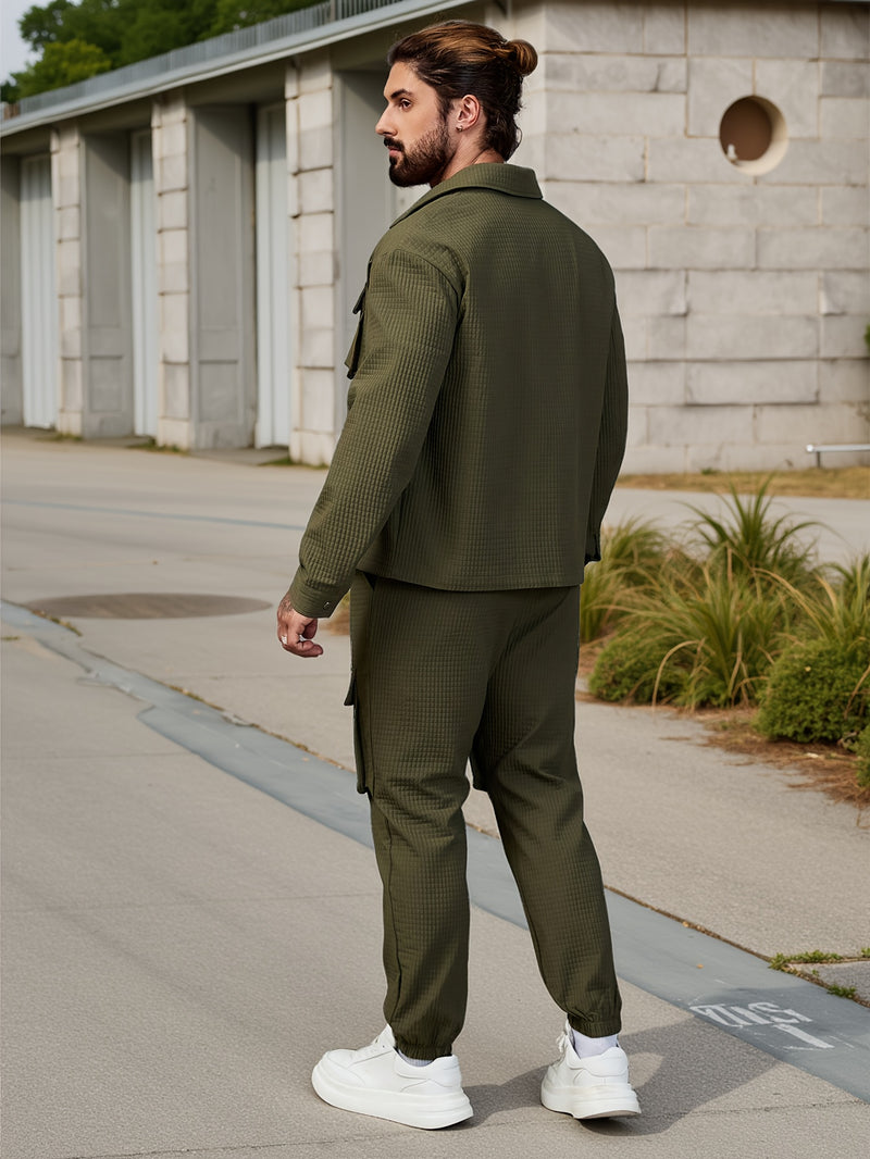 Fashionable and Comfortable Men's Casual 2pcs Set.