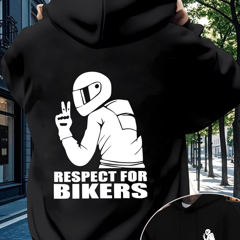 Men's Casual Hooded Sweatshirt.