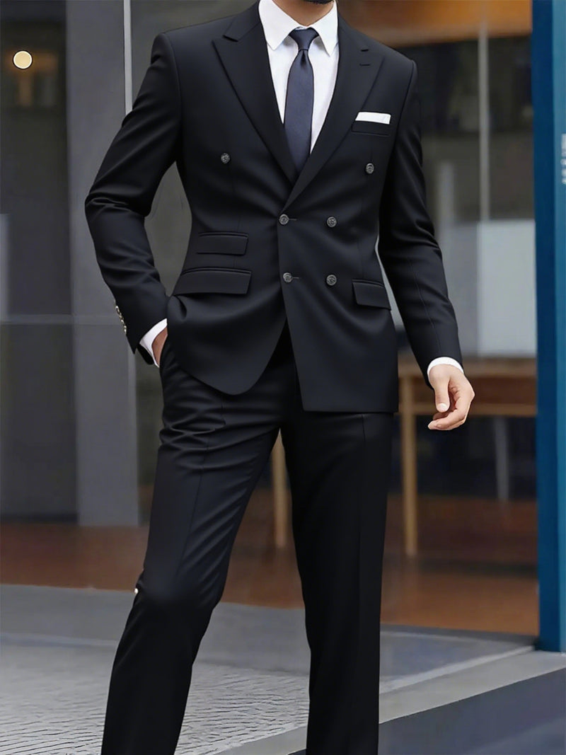Two-Piece Men's Suit Set.
