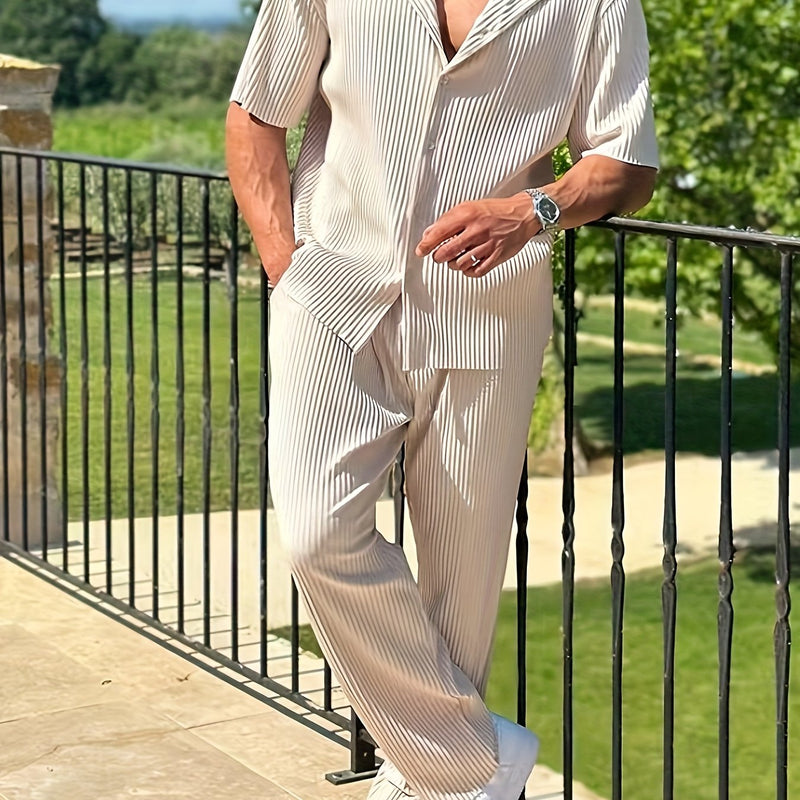 Men's Sportswear Set Featuring a Easy.