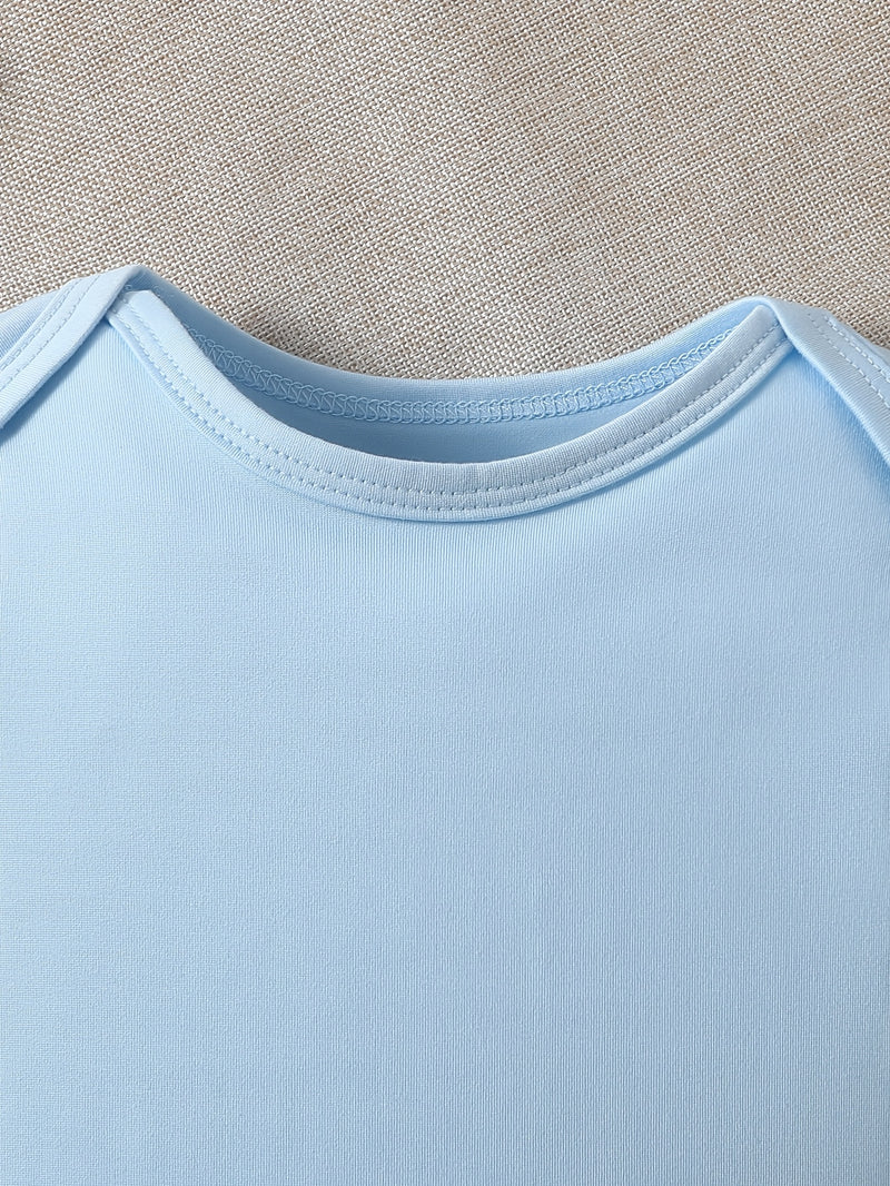 Custom Logo for Autumn And Winter Long-Sleeve Triangle Bodysuit for Baby Girls And Boys.