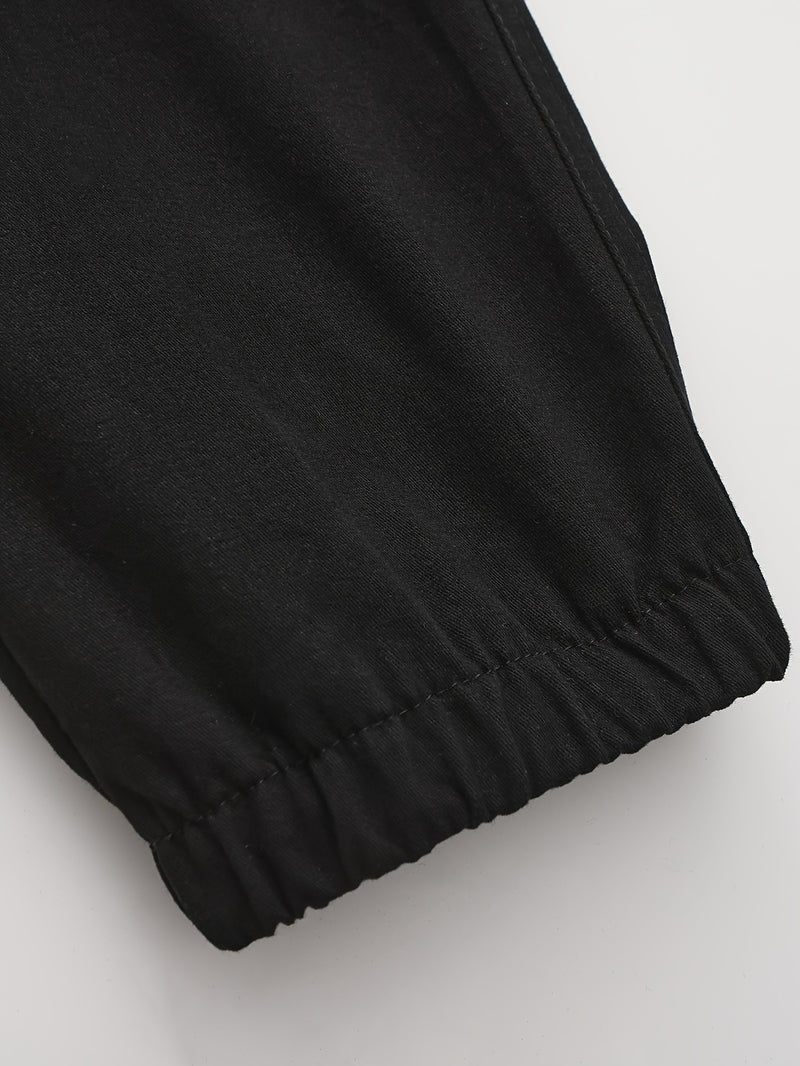 Men's Woven Wrinkle-Resistant Fabric/Casual Pants/Joggers.