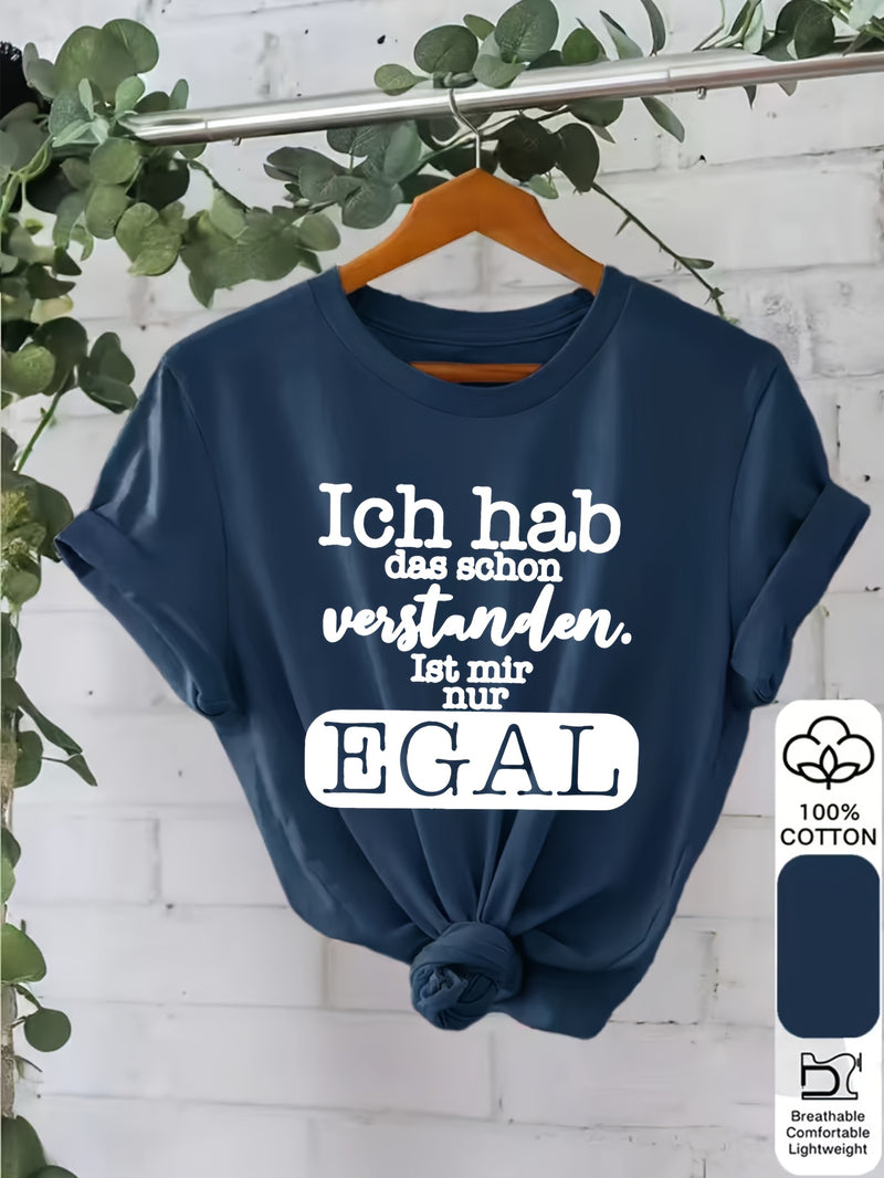 Women's Graphic Print T-Shirt.